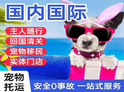 无锡硕放机场托运国际宠物托运 【国